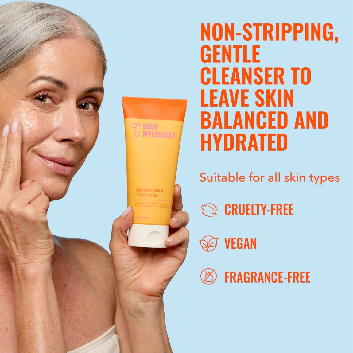 Hydrating Facial Cleansing Gel A8