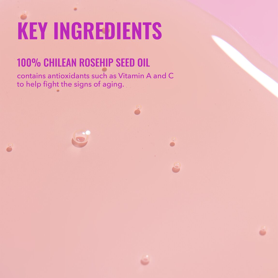 Pure Cold-Pressed Rosehip Seed Oil F3