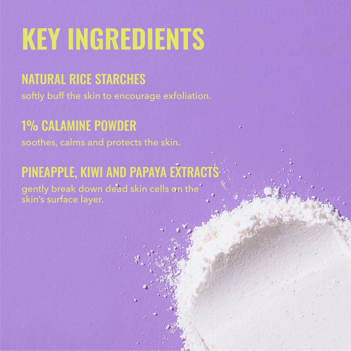 Pineapple Exfoliating Powder J5