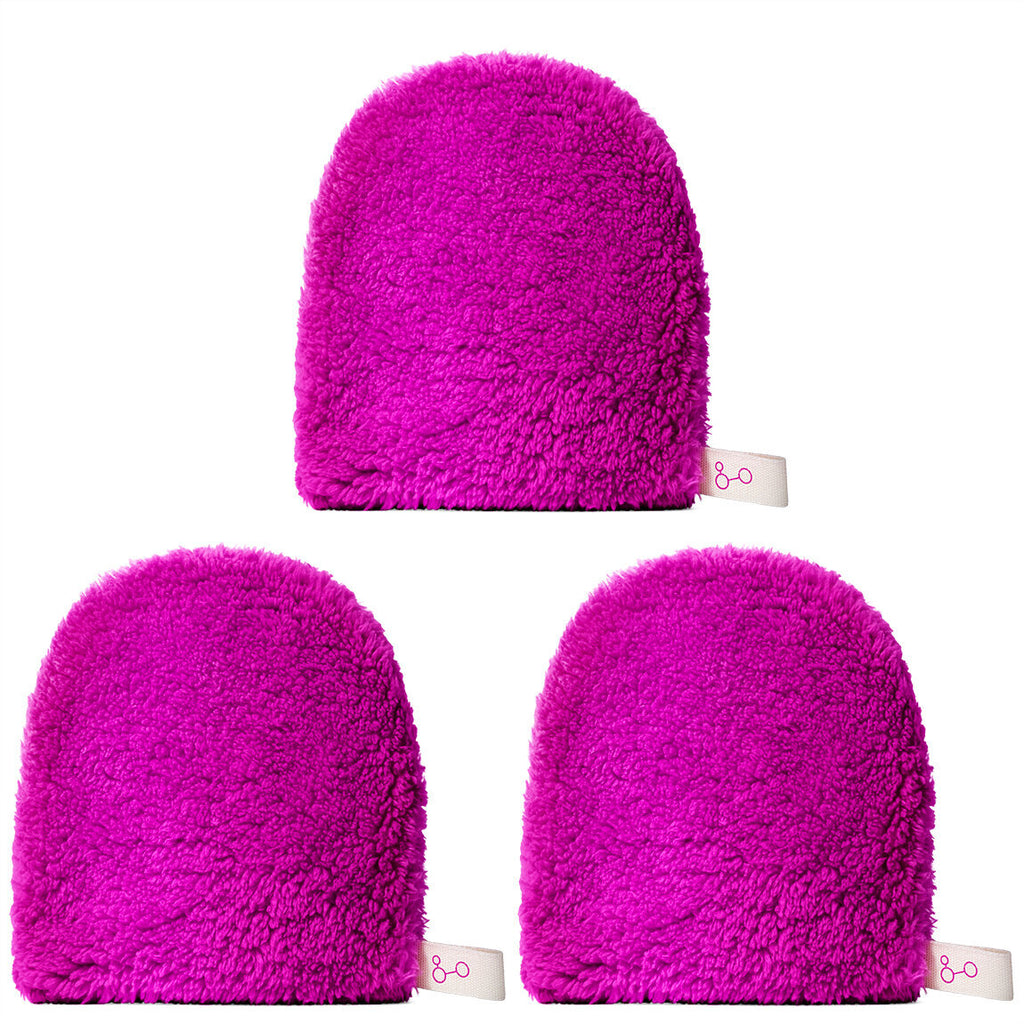 Purple Facial Cleansing Mitt R0