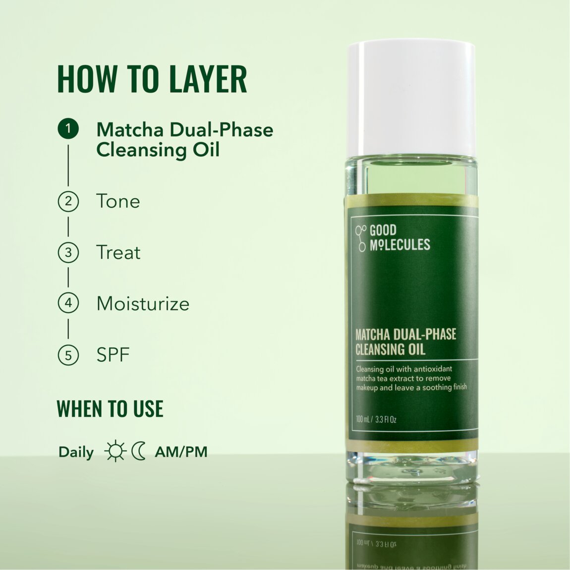 Matcha Dual-Phase Cleansing Oil G0